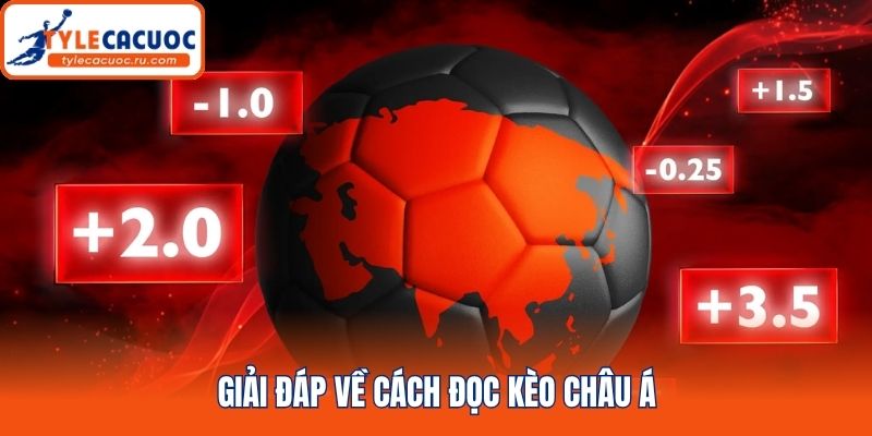 Giải đáp về cách đọc kèo châu Á