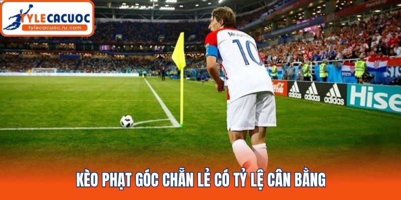 Kèo phạt góc chẵn lẻ có tỷ lệ cân bằng